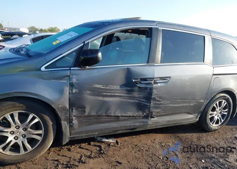 2011 Honda Odyssey Ex-L из США, поврежденный, VIN 5FNRL5H64BB095011